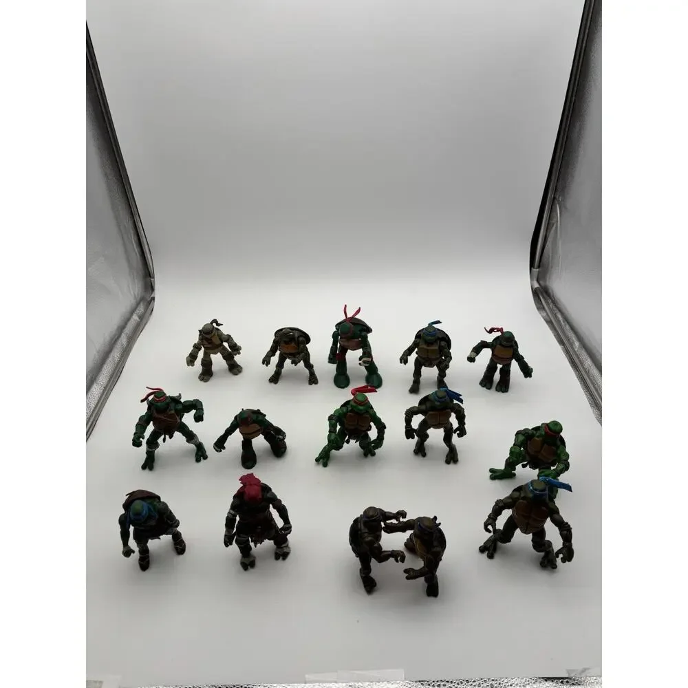15 - TMNT Action Figure Toy Lot 2000’s Teenage Mutant Ninja Turtles VTG